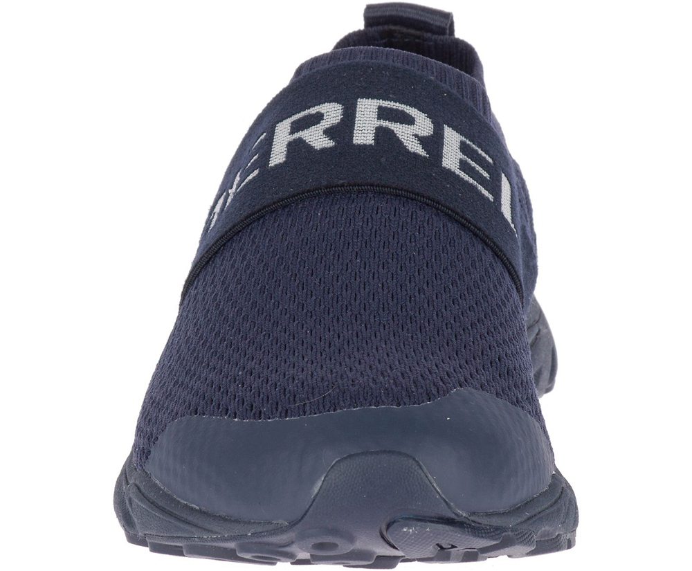 Merrell Barefoot Sko Dame - Riveter Laceless - Mørkeblå - PMY840356